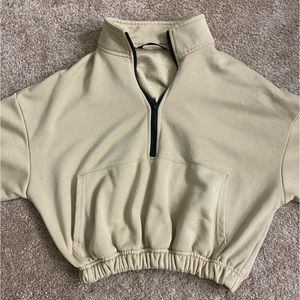 Taupe Cropped Jacket